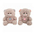 Мягкая игрушка мишка валентинка Неженка голубой 14 см Fluffy Family 682245